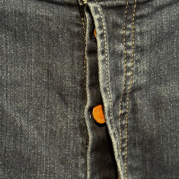 MOTHER Denim The Tomcat Snipped in the Bud dark denim women size 34 - Picture 6 of 9